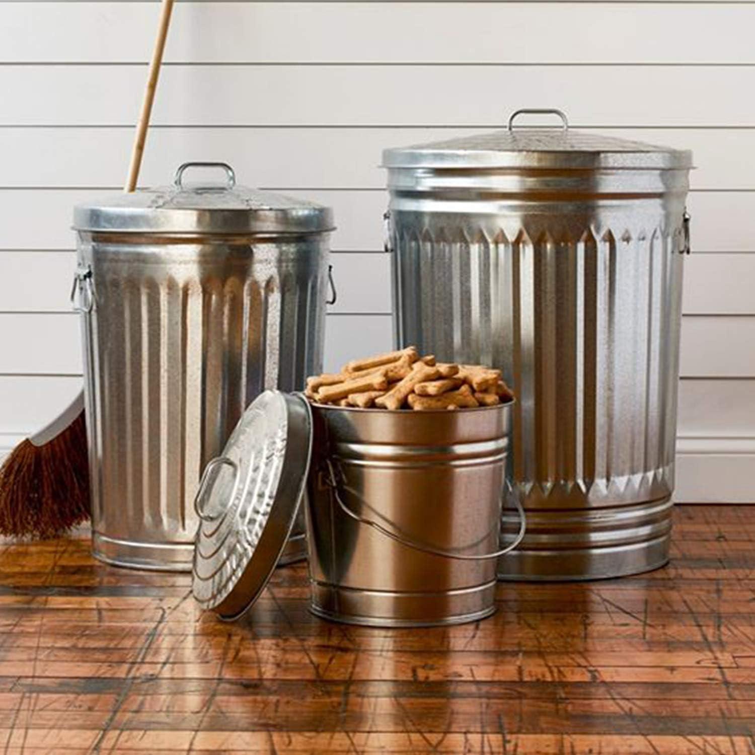 Behrens 6210 Trash Can, 10 gal Capacity, 16-1/2 in H, Steel