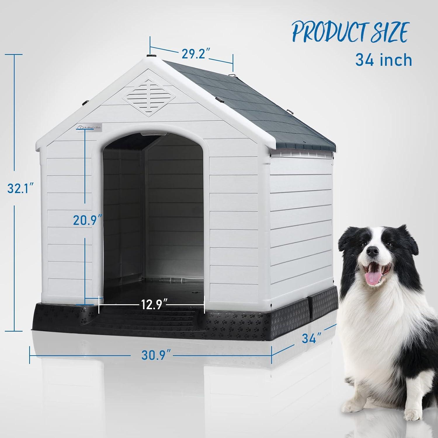 Aunyae Plastic Dog House