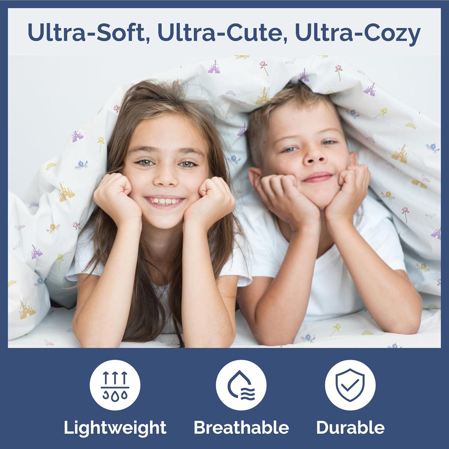 Kids 4 Piece Microfiber Sheet Set - CGK Linens.