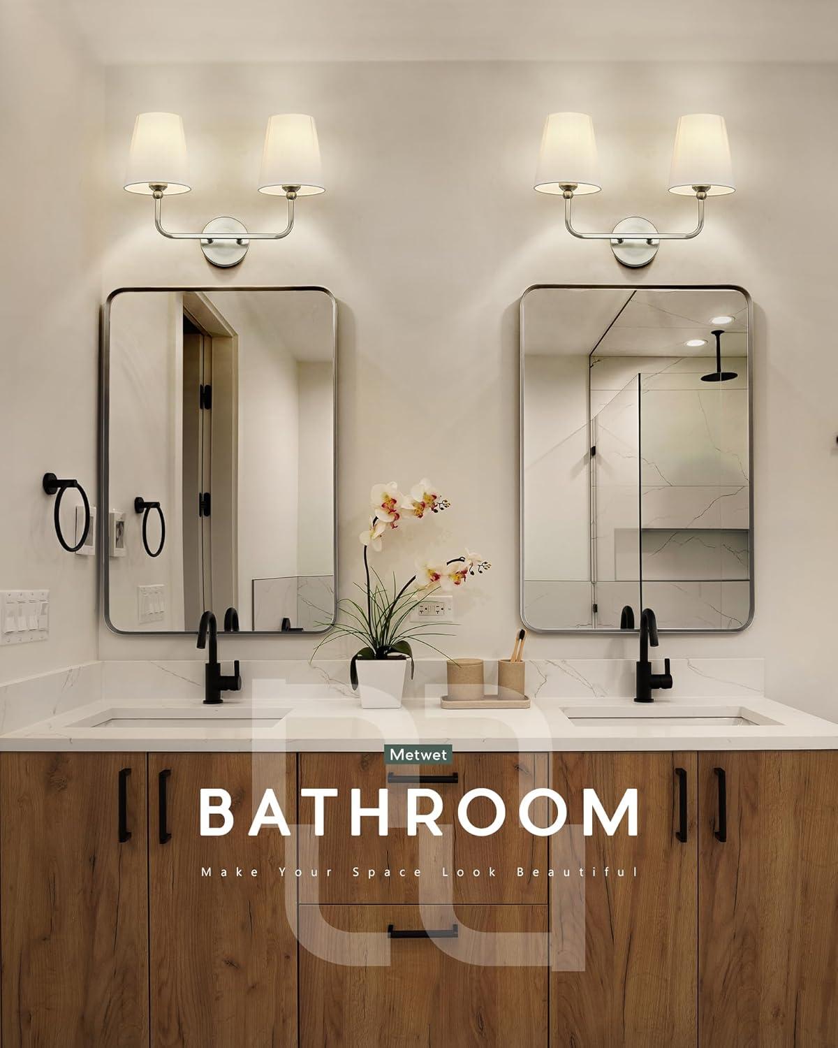 Capital Lighting - Dawson - 3 Light Transitional Bath Vanity Approved for Damp