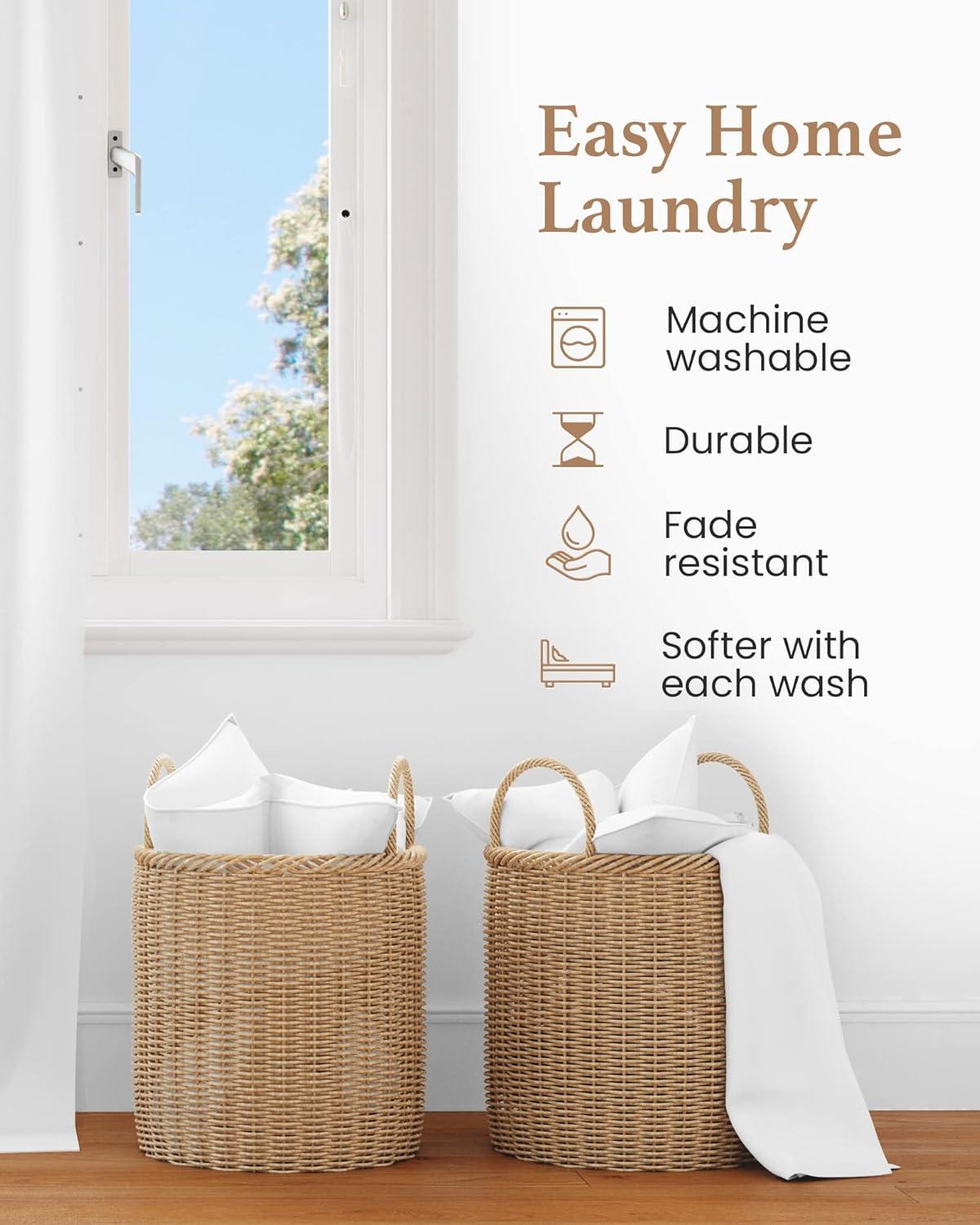 Good Sleep Bedding 1000 TC Egyptian Cotton Sheets Set, 5 Pc Split King Bed Sheets Set, White for All Age Group