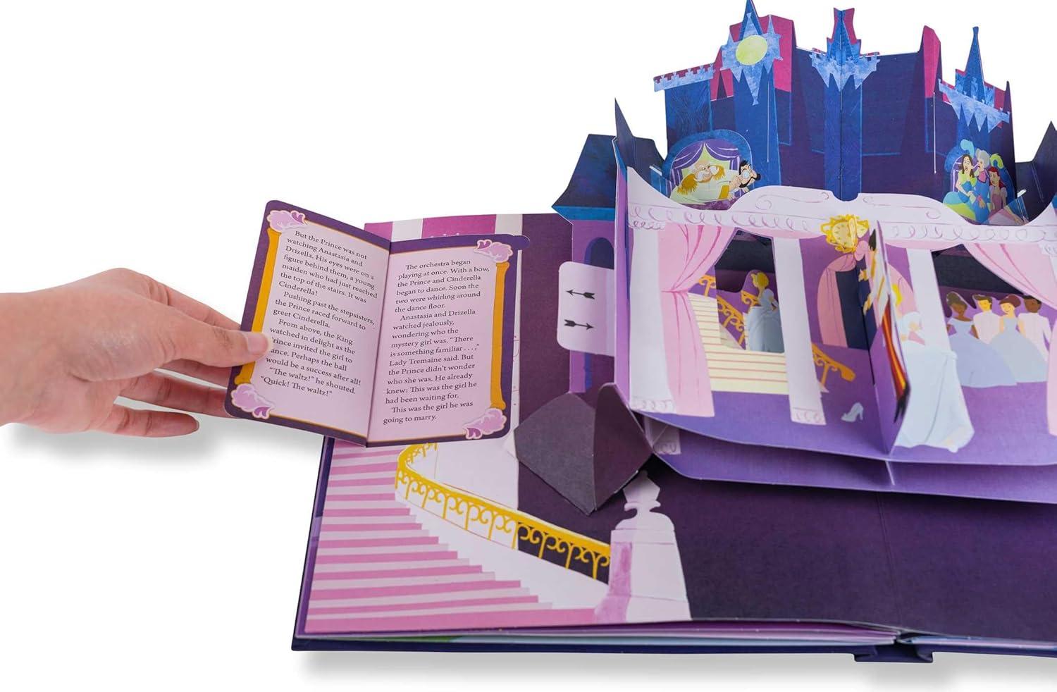 Disney: Cinderella Pop-Up Book - (Disney Princess) by Matthew Reinhart (Hardcover)