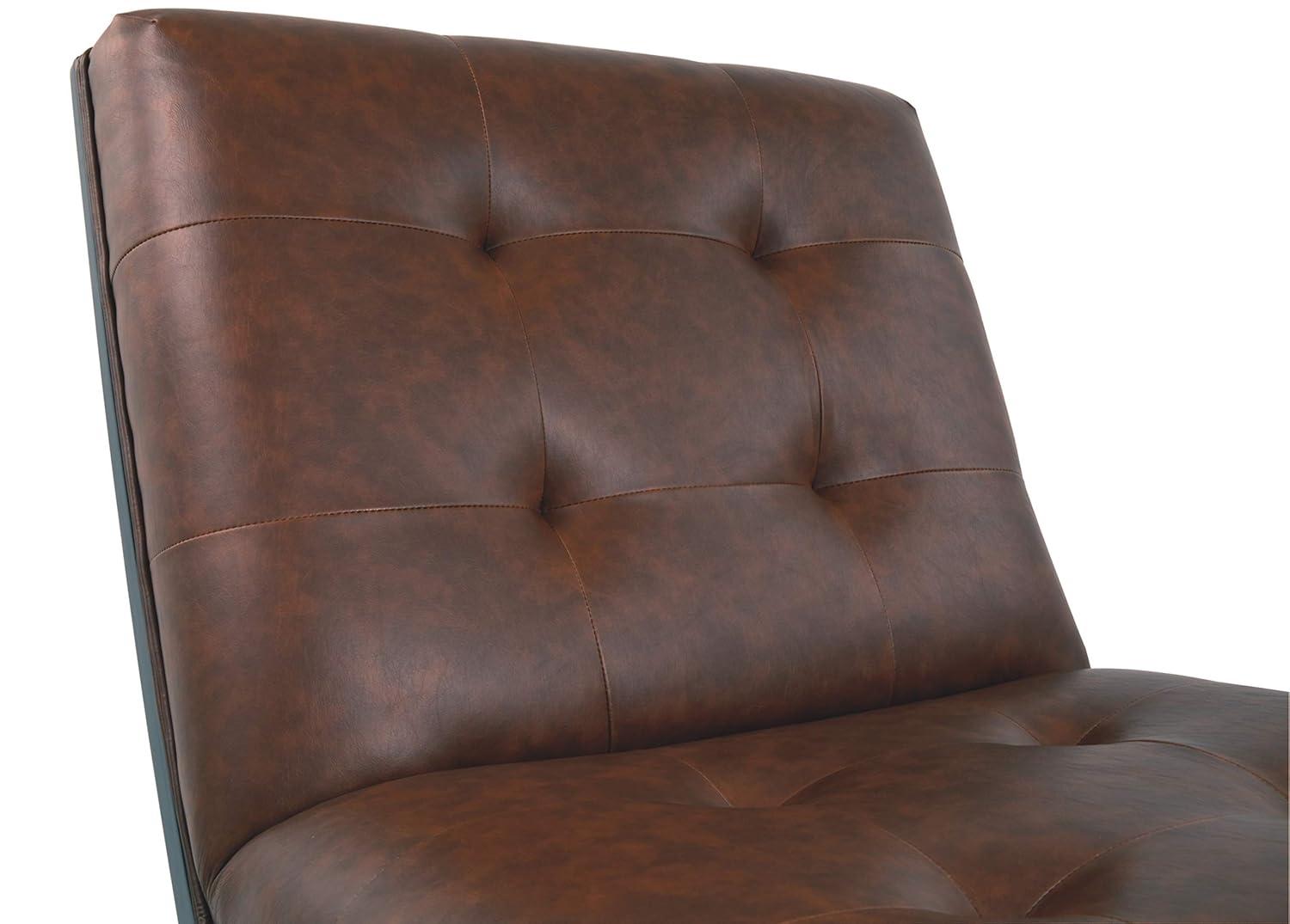 Signature Design by Ashley Contemporary Sidewinder Accent Chair  Brown