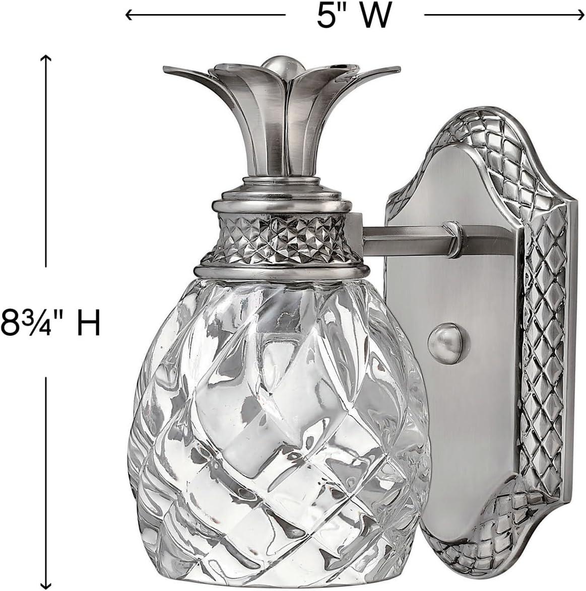 Plantation 3-Light Pineapple Bath Vanity Fixture