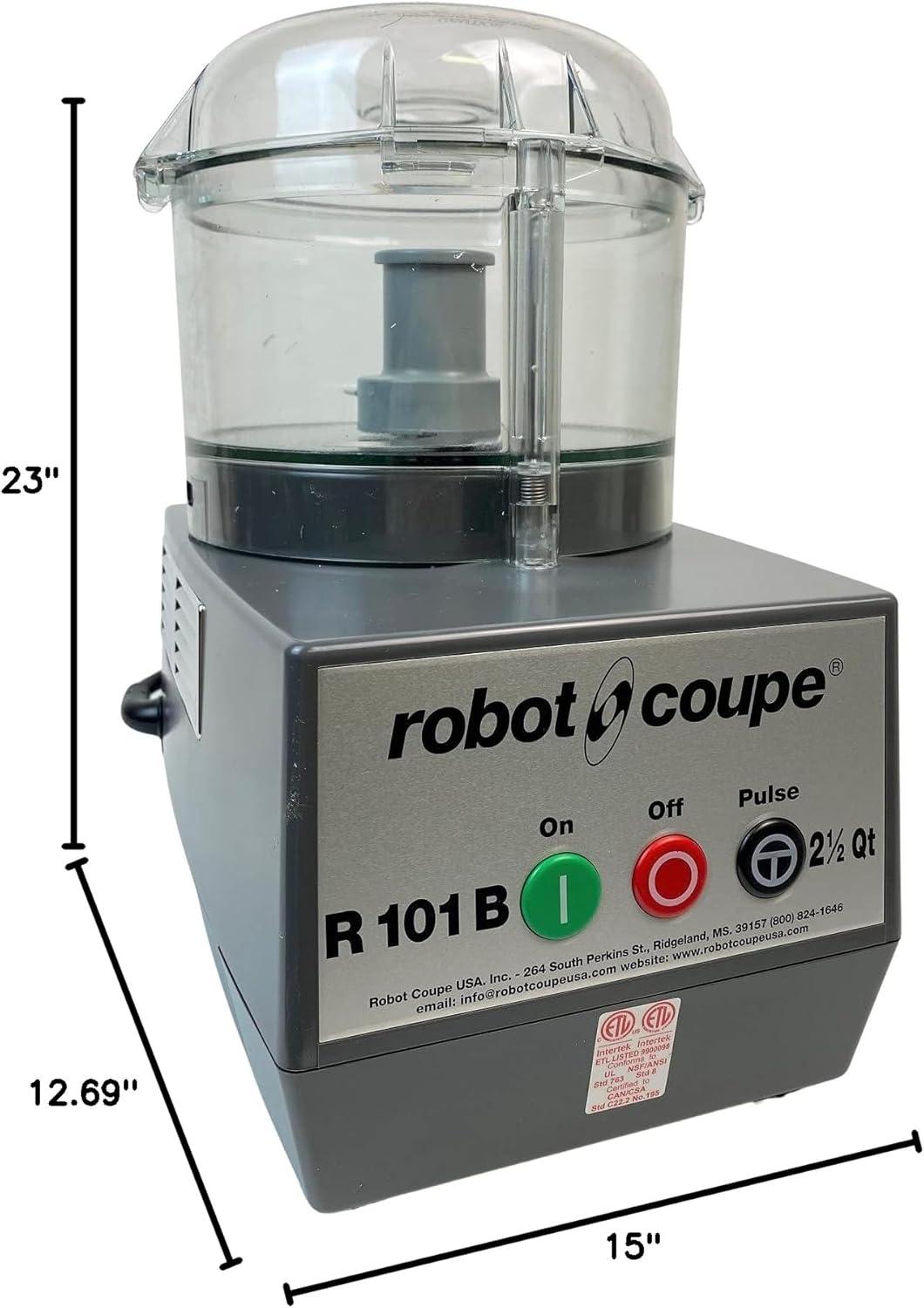 Robot Coupe 2.5 Quart Clear Polycarbonate Food Processor