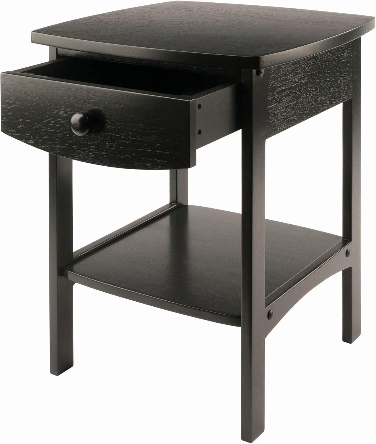 Claire Nightstand - Black - Winsome