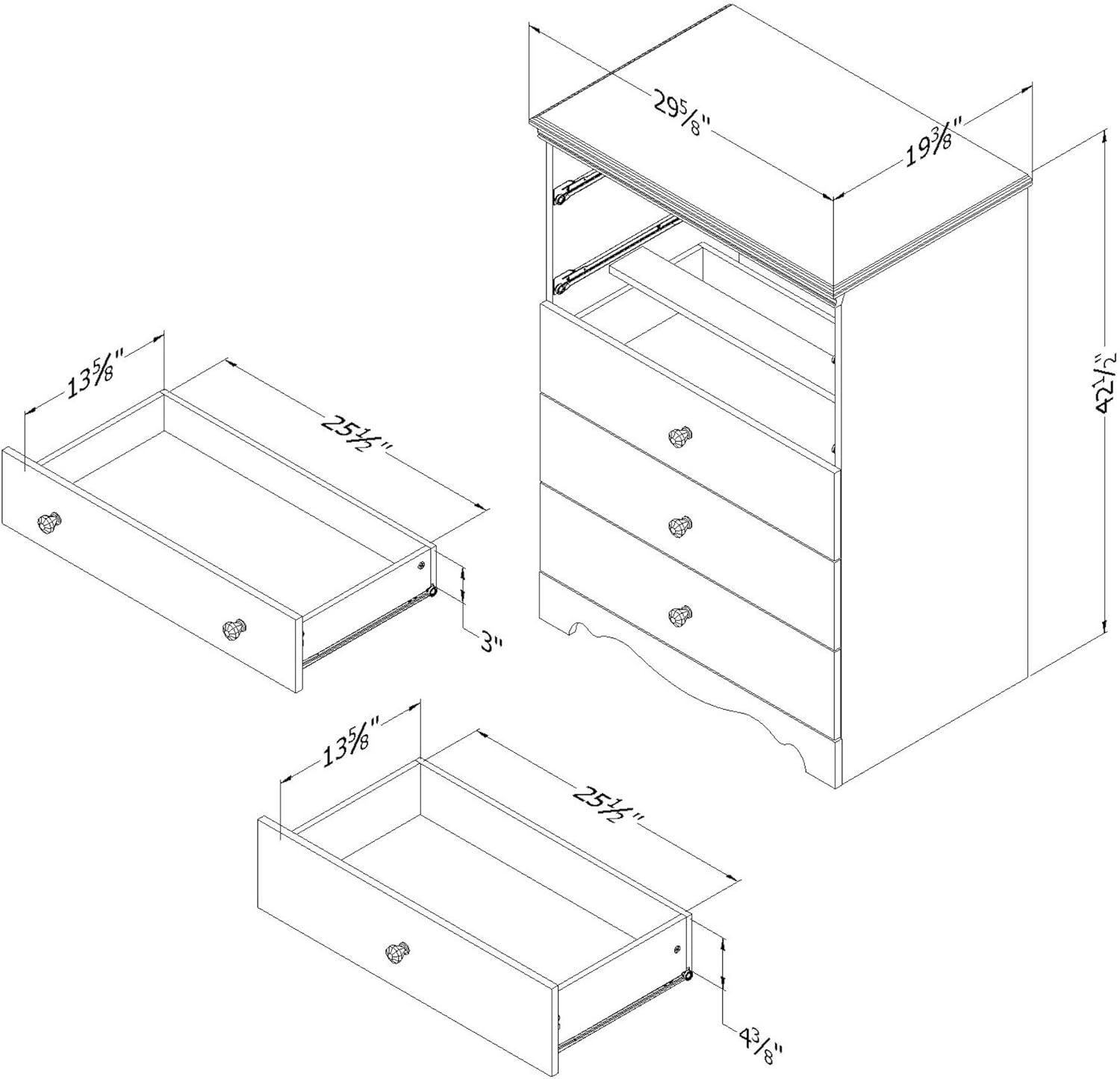 Crystal Kids 5 - Drawer Chest