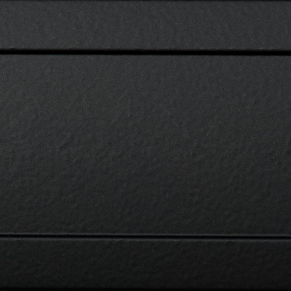 Rotolo Semi-Frameless Sliding Corner Shower Enclosure Door, 44-48 in. W, 76 in. H, Clear Glass in Matte Black