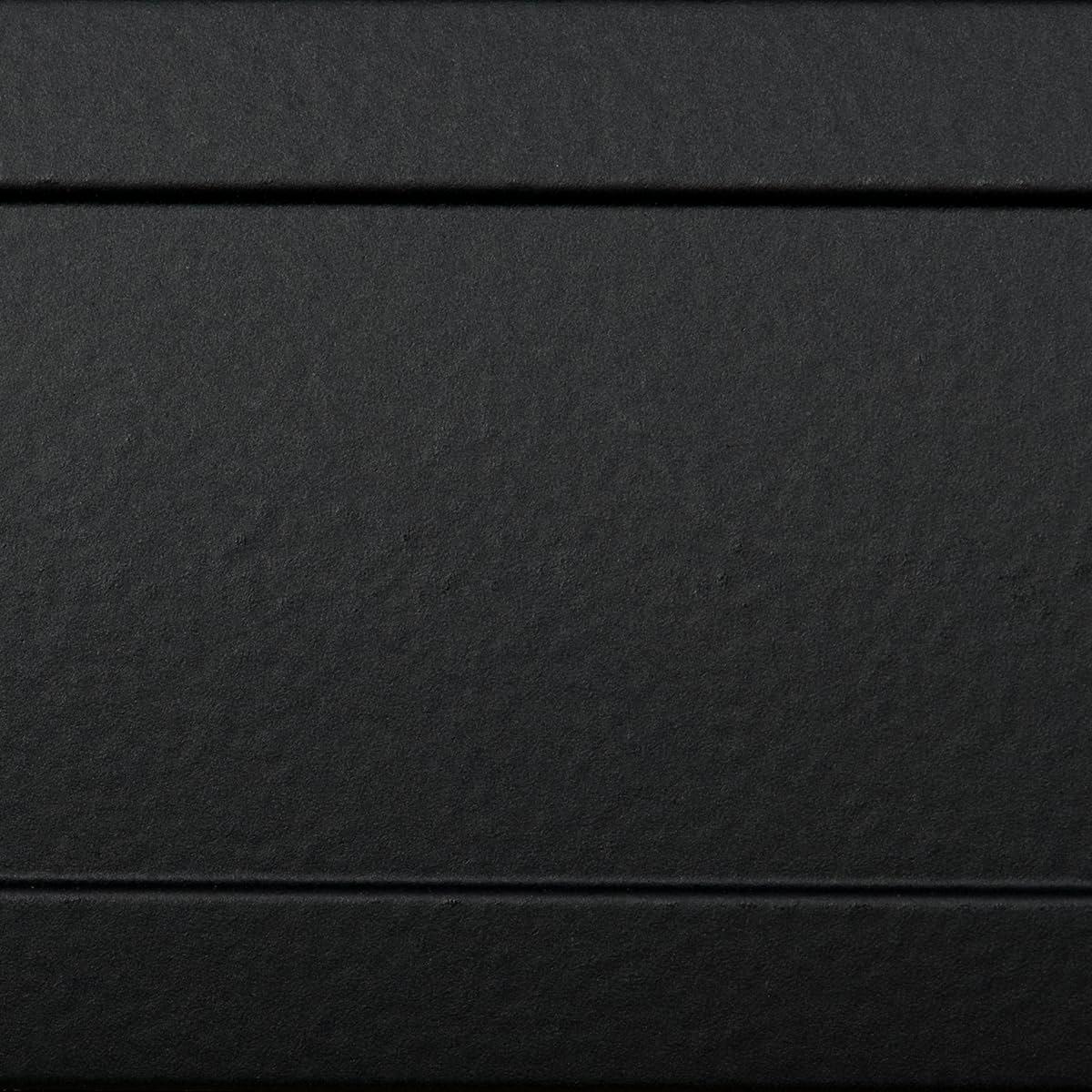 Rotolo Semi-Frameless Sliding Corner Shower Enclosure Door, 44-48 in. W, 76 in. H, Clear Glass in Matte Black