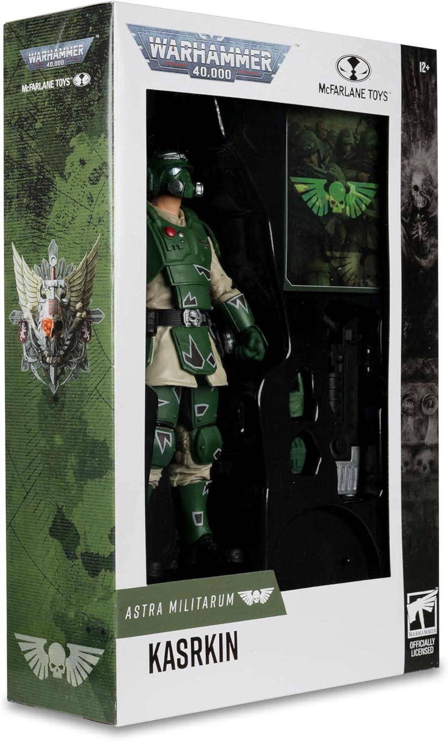 McFarlane - Warhammer 40K - Astra Militarum - 7" Kasrkin Action Figure, McFarlane Toys, Gifts