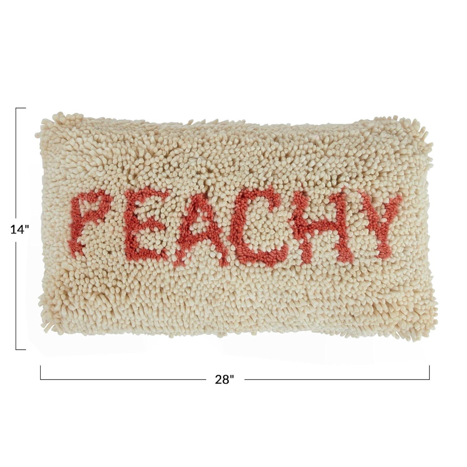 Creative Co-Op Embroidered Cotton Blend Pillow Cover