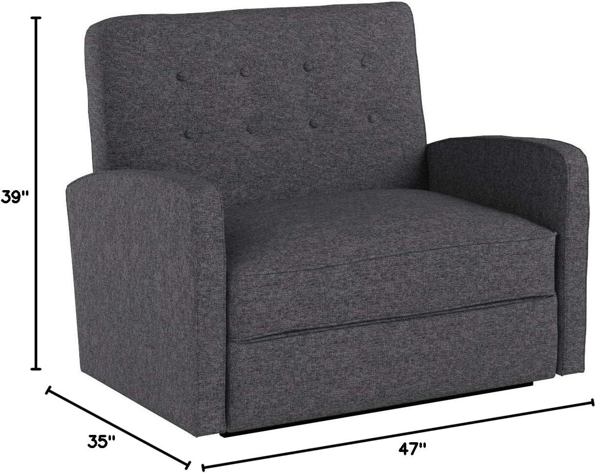 Calliope Buttoned Reclining Loveseat Gray - Christopher Knight Home