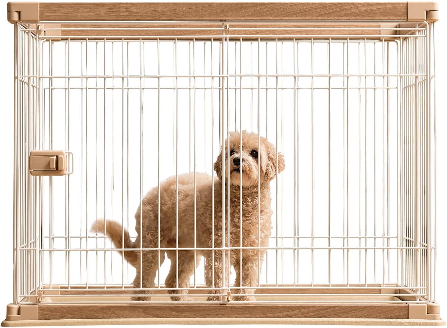 IRIS USA, Inc. 4 Panel Metal Exercise Pen With Door