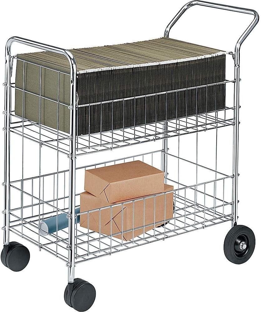 39.5'' H x 21.5'' W File Cart with Wheels