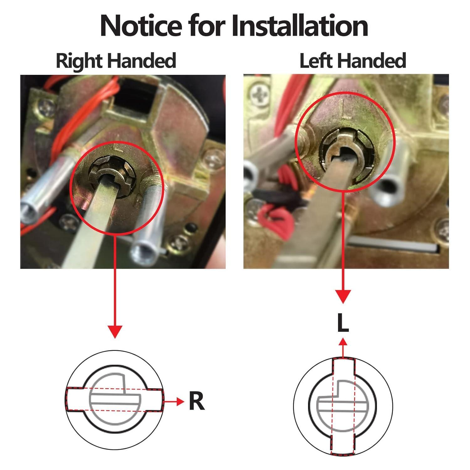 Handleset with Deadbolt and Door and Rosette
