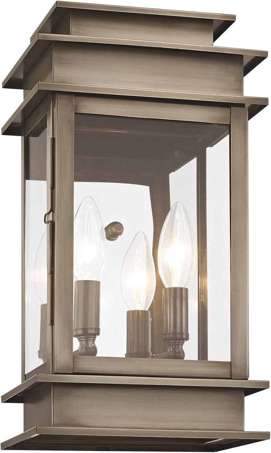 Livex Lighting Princeton 2 - Light Wall Light in  Antique Brass