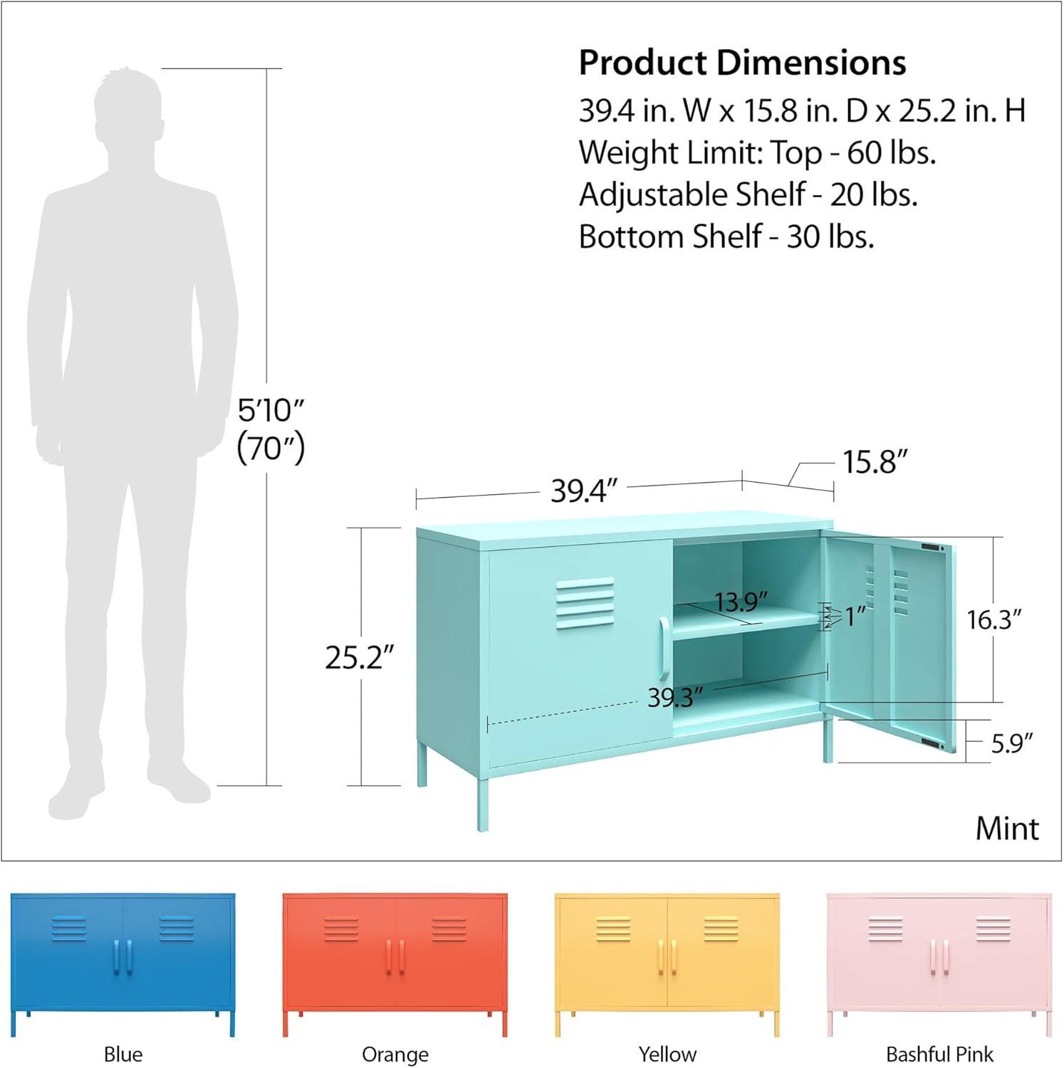 Cache Metal Accent Cabinet