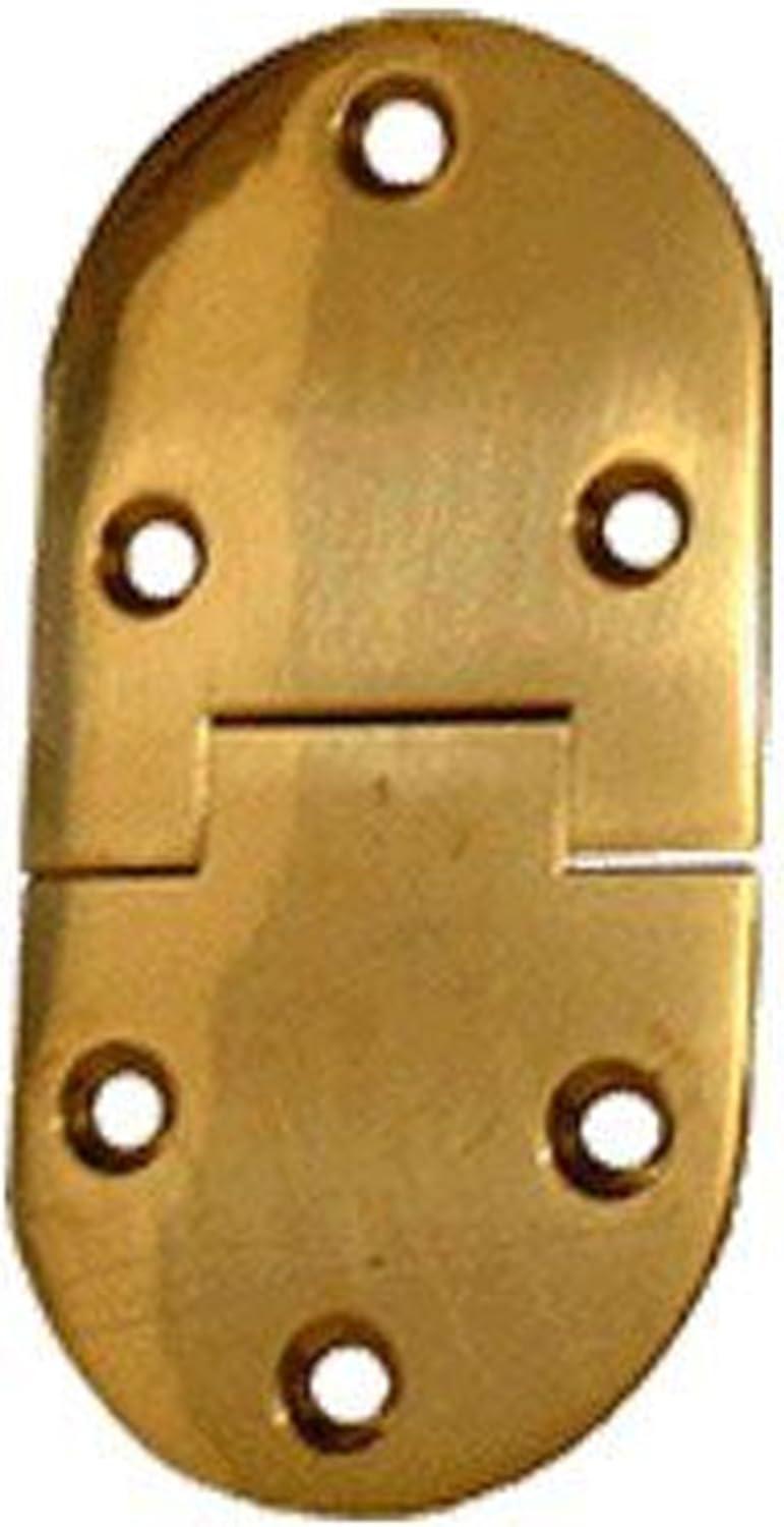 Highpoint Butler Tray Hinges Round 3" L x 1.5" W Hinge Requires #6 Screws Not Included