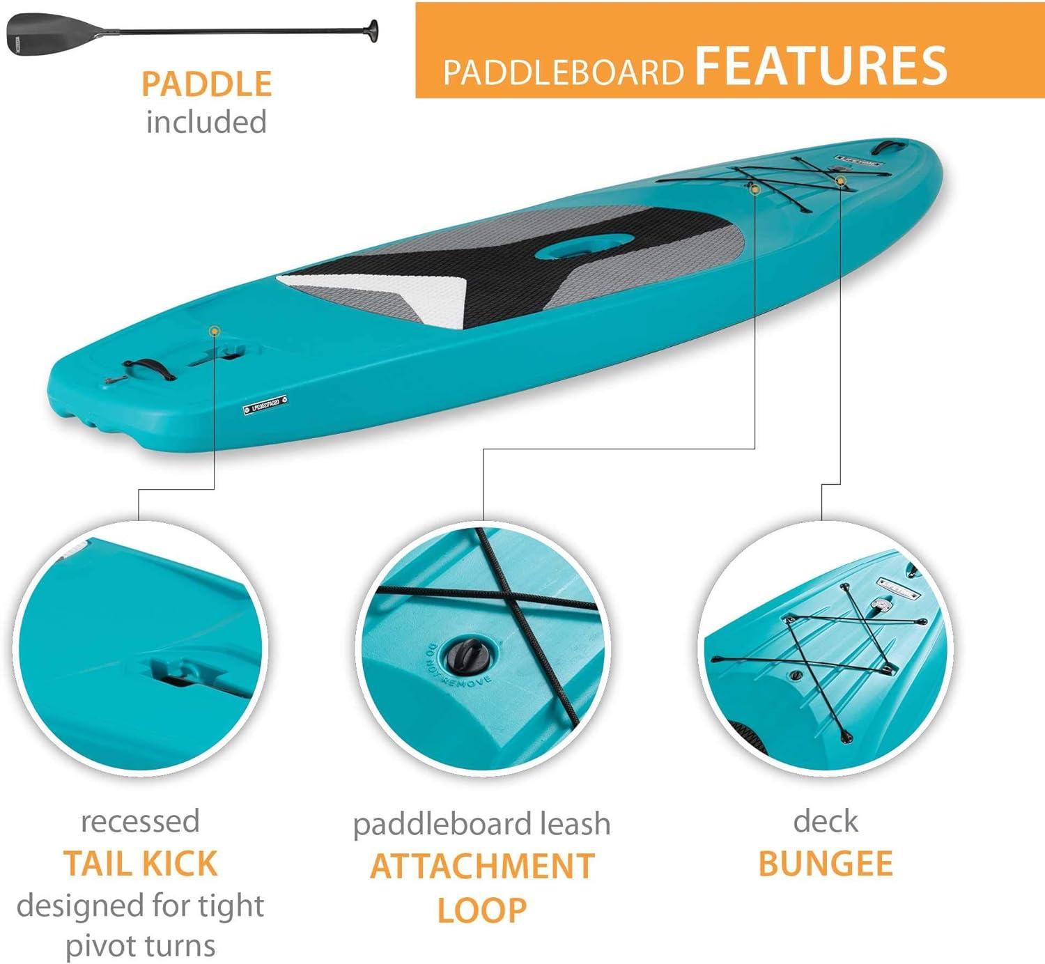 Lifetime Horizon 100 Stand-Up Paddleboard (Paddle Included) - Teal - 90715
