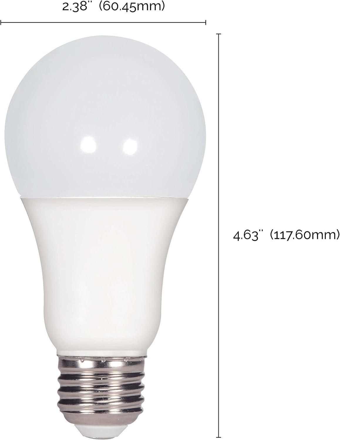 Frosted White Dimmable Energy Star LED Light Bulbs, 15 Watt, 6-Pack