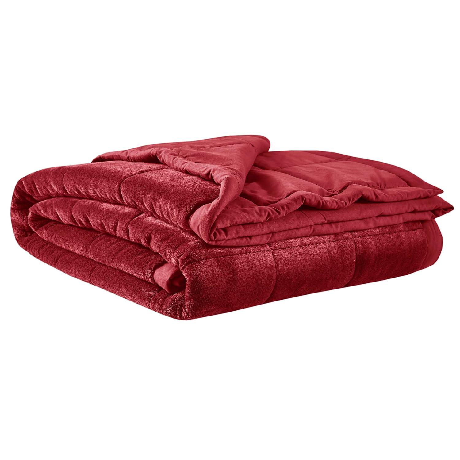 Madison Park Coleman Reversible HeiQ Smart Temperature Down Alternative Blanket