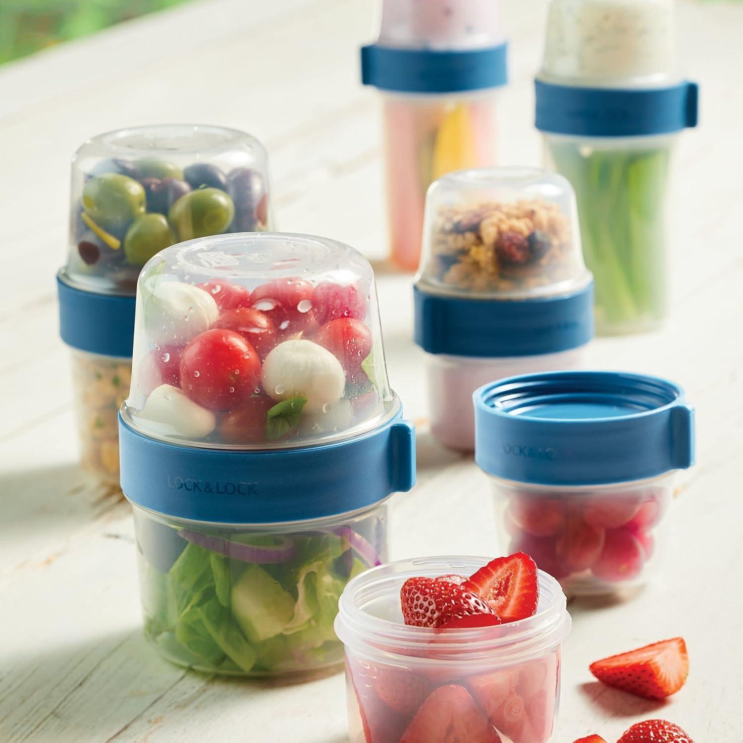 LocknLock Food Storage - Set of 6 Containers and 6 Lids