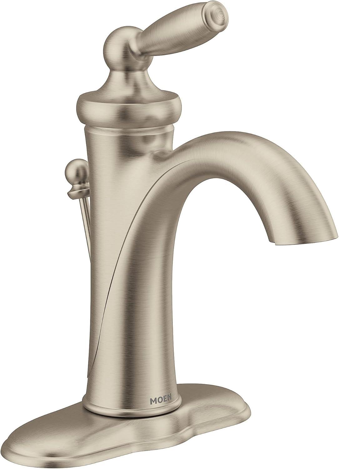 Brantford Single Hole Bathroom Faucet with Drain Assembly