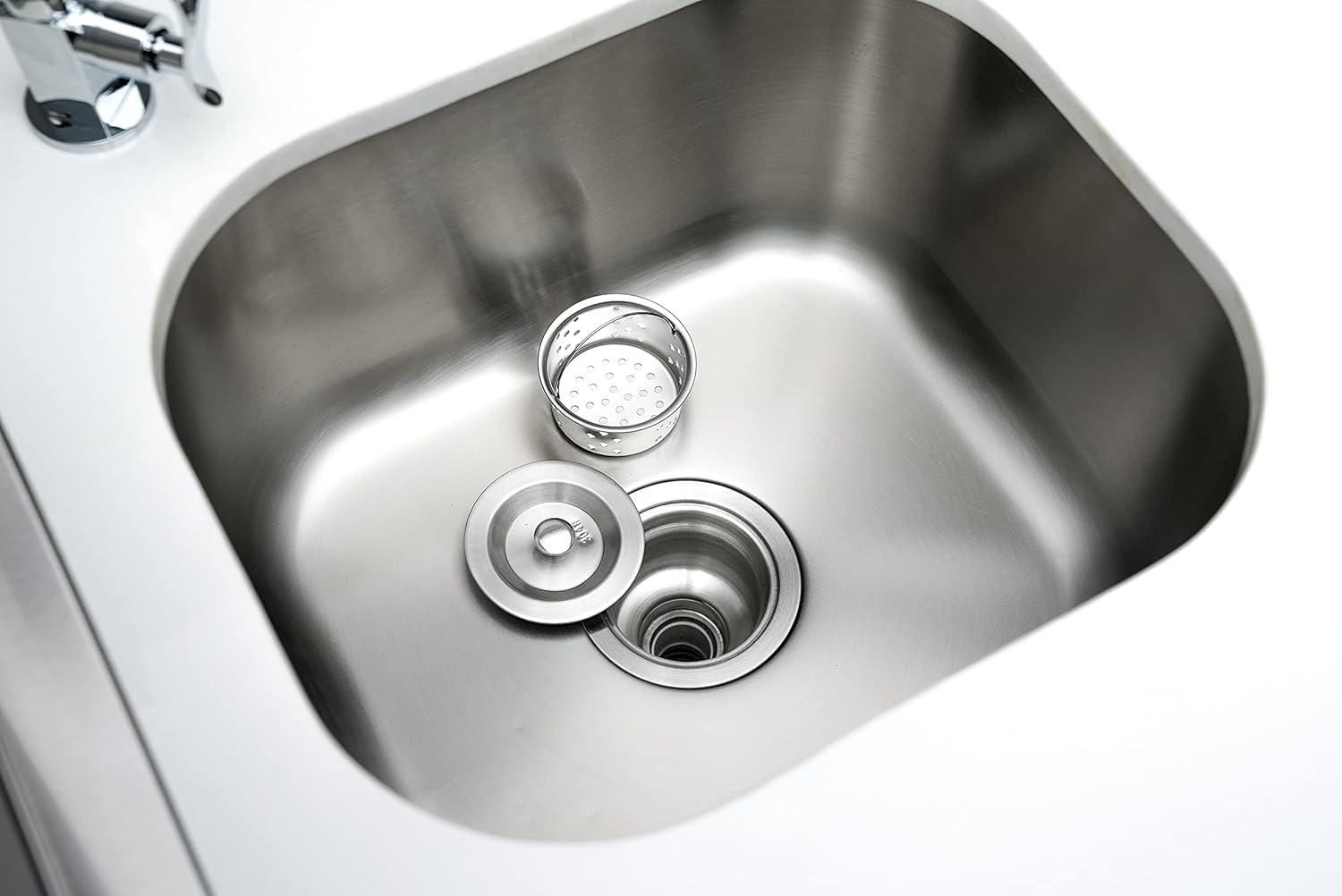 Mont Alpi MASF-SS Stainless Steel Beverage Center Cabinet Module + 2.7 Cubic Feet Wine Cooler Outdoor Rated Temperature Adjustable Compact Lockable Refrigerator + Faucet & Sink