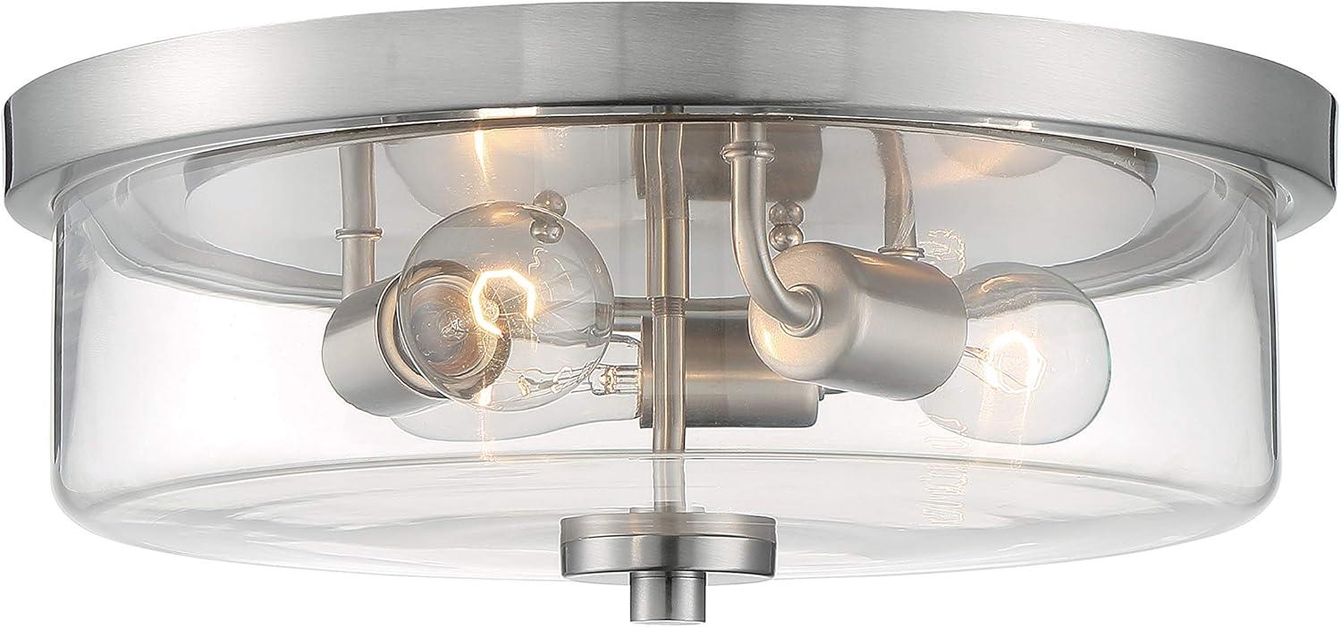 Nuvo Lighting - Sommerset-3 Light Flush Mount in Modern/Contemporary Style-15