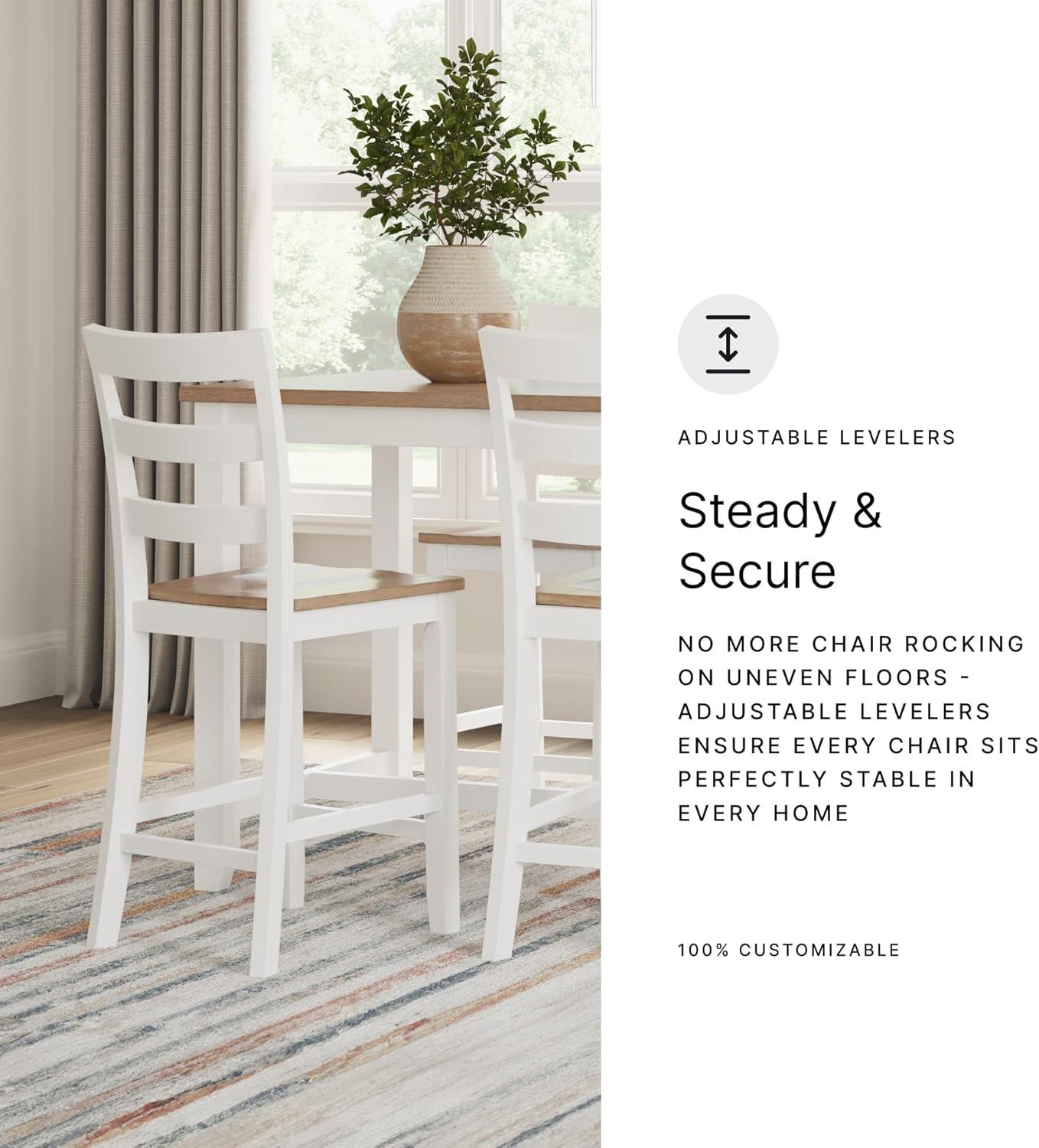 Lark Manor™ Malkin Dining Table With 4 Chairs And Bench, Set Of 6