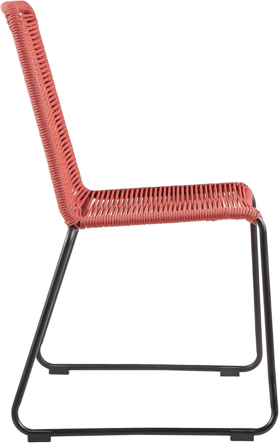 Edara Outdoor Stacking Dining Side Chair