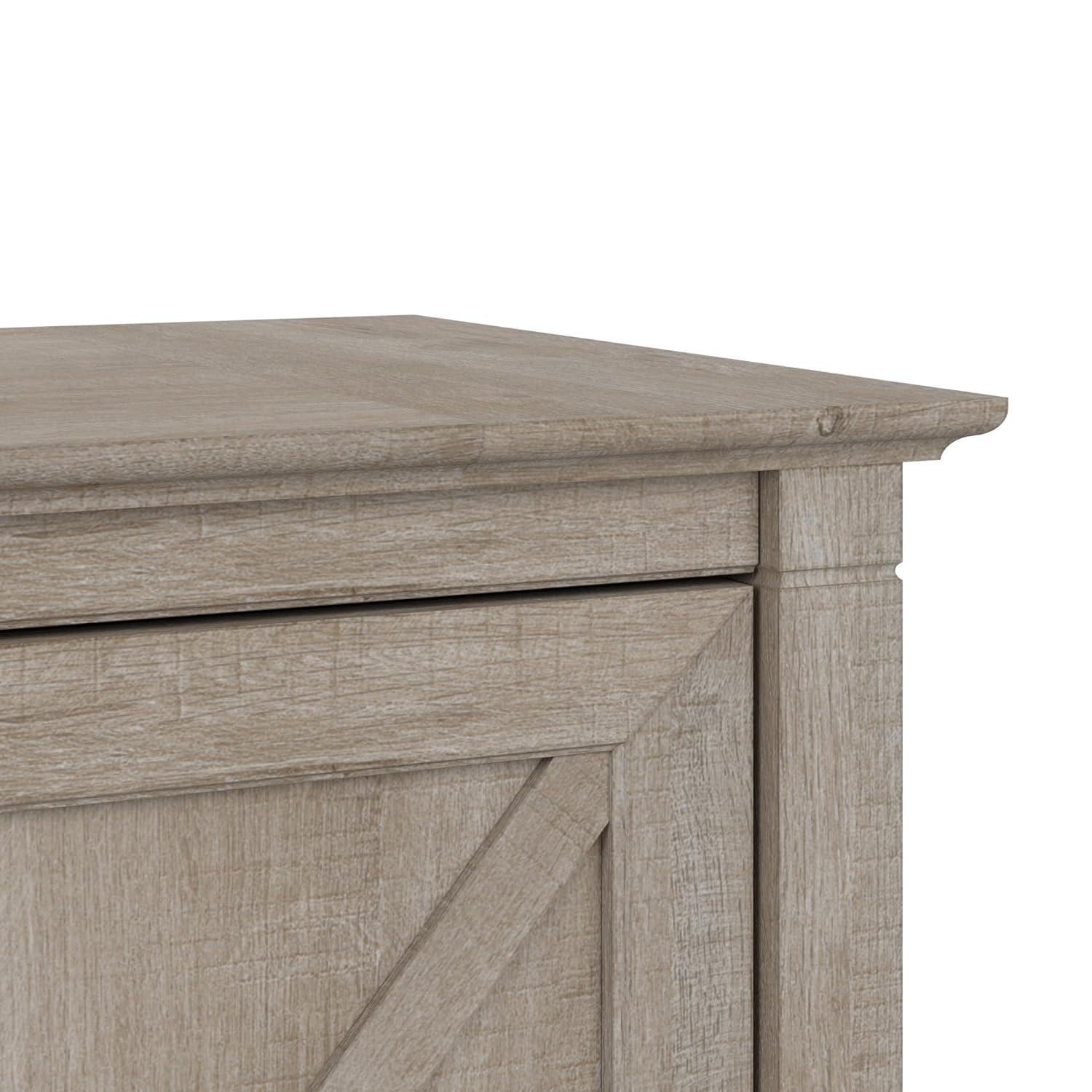 Rosalind Wheeler 2 Drawer Lateral File Cabinet In Washed Gray | Document Storage For Home Office | Accent Chest With Drawers | Wayfair