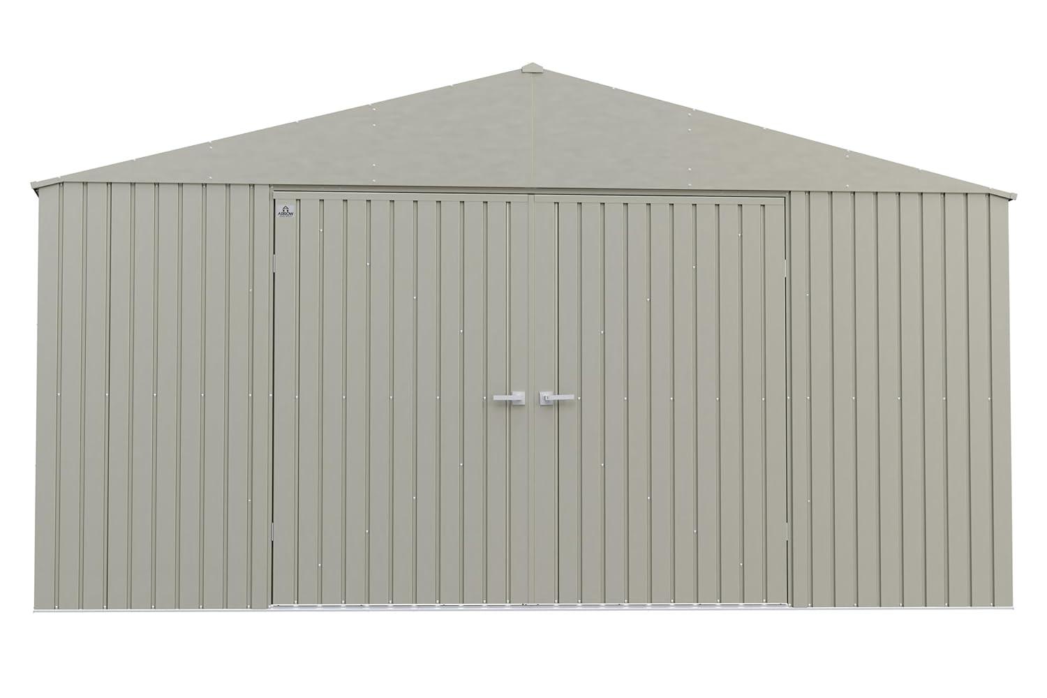 Elite 14 ft. W x 14 ft. D Metal Storage Shed