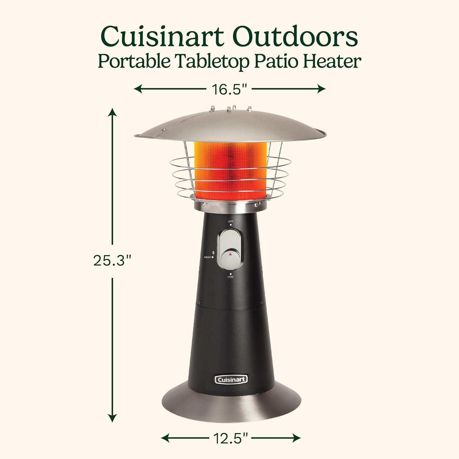 Cuisinart 11000 BTU Propane Tabletop Patio Heater