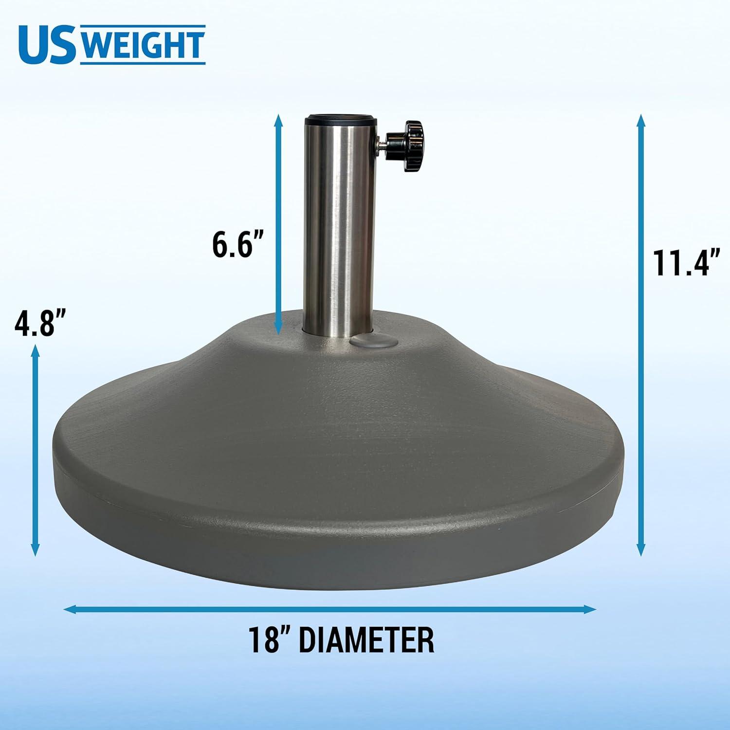 US Weight 50lb Umbrella Base
