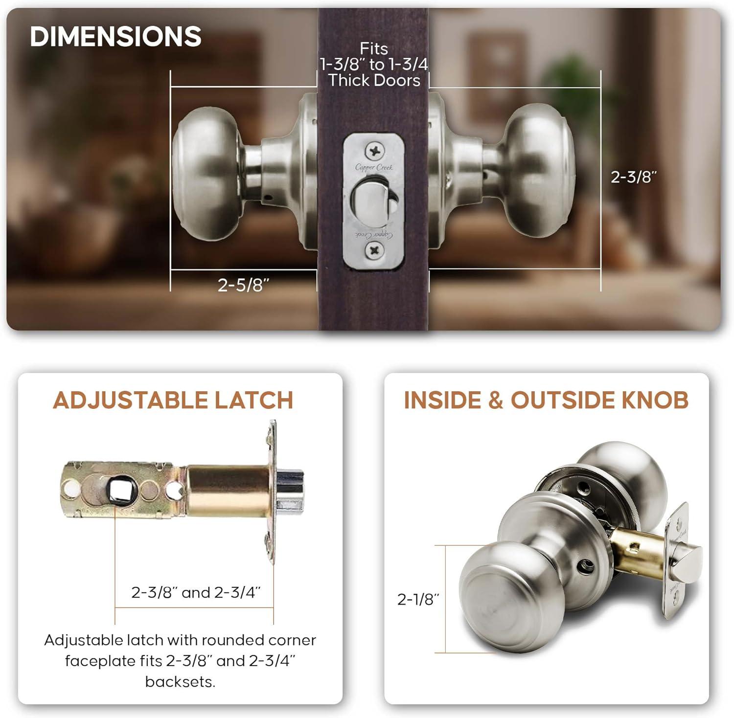 Colonial Passage Door Knob