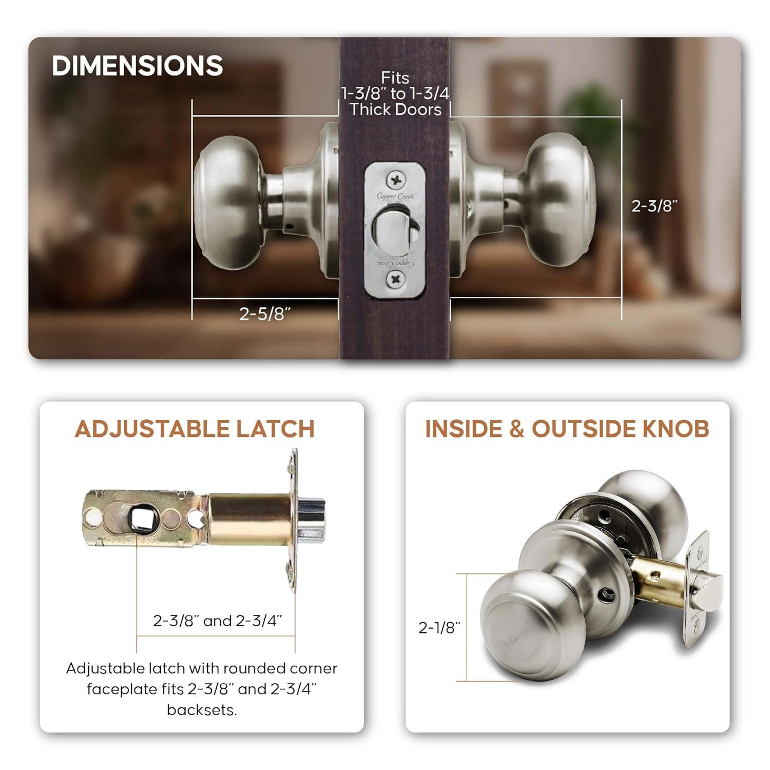 Colonial Passage Door Knob