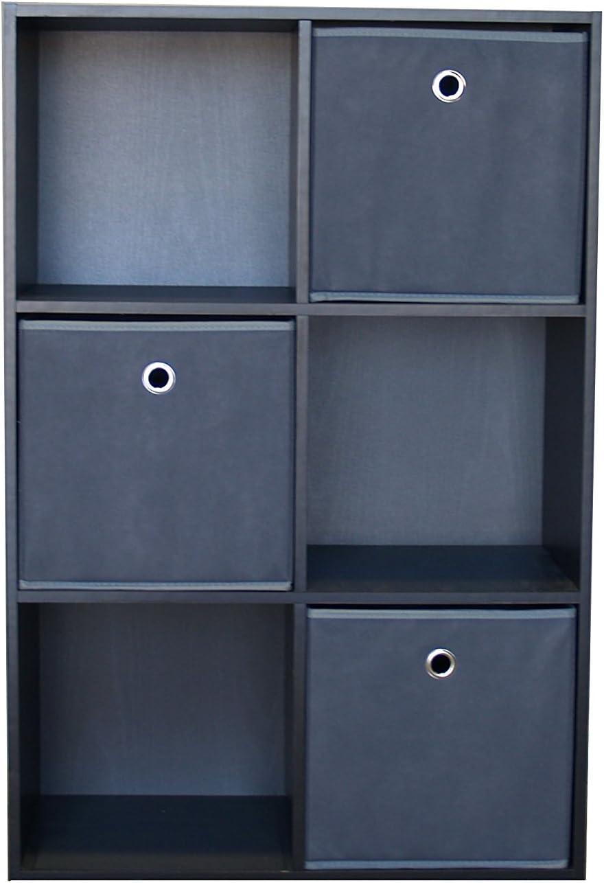 Proman Products Colonial Storage Cubes in Black