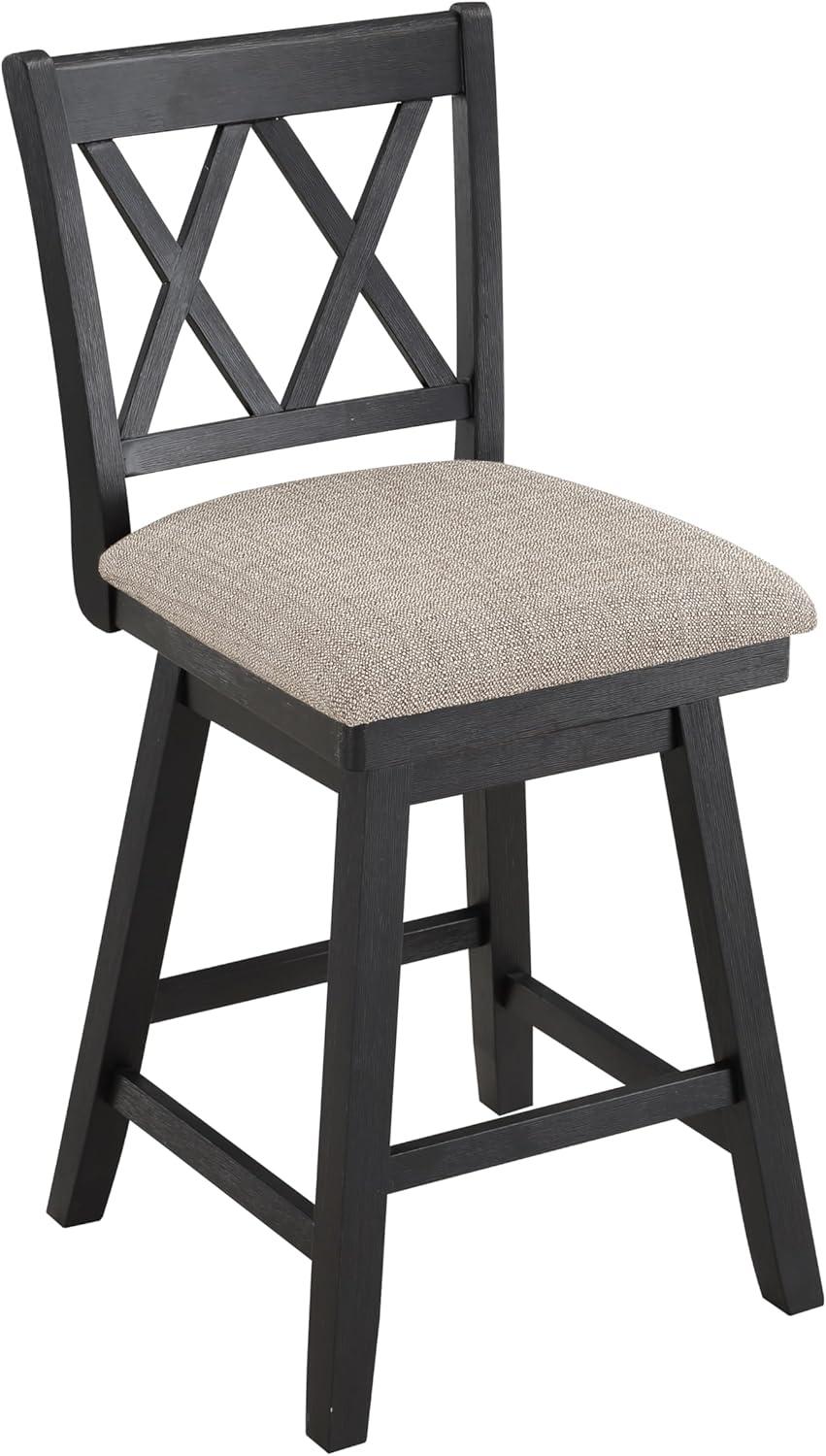 24" Brookline Xx Back Swivel Counter Stool - Home 2 Office