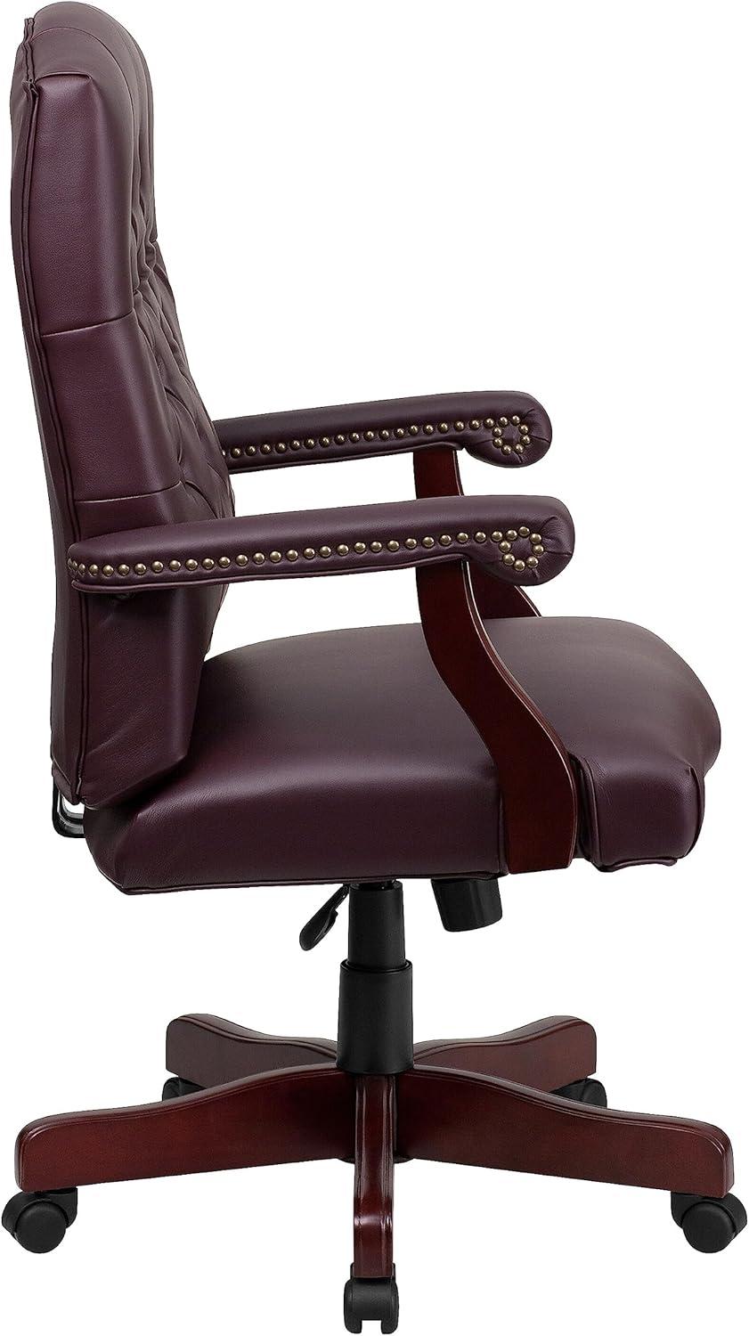 Flash Furniture Executive Swivel Office Chair with Arms