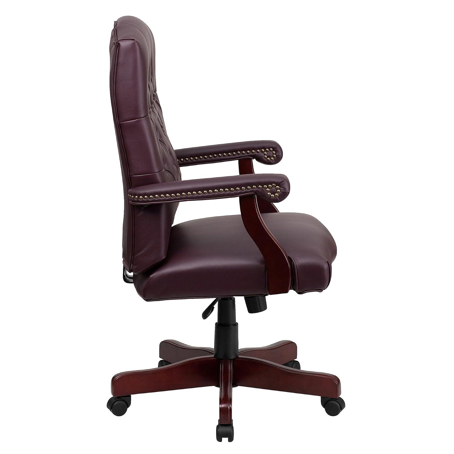 Flash Furniture Executive Swivel Office Chair with Arms