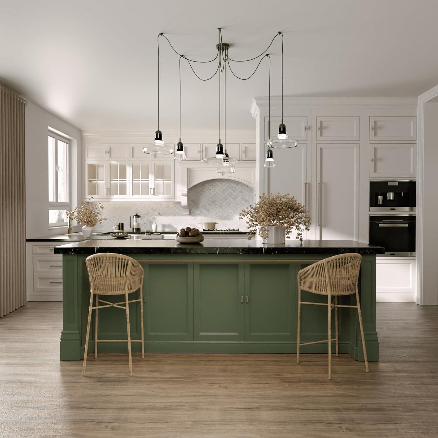 homdiy 5 Pack 5 Inch Brushed Nickel Cabinet Pulls Cabinet Handles Square Door Handles Modern Dresser Drawer Stainless Steel Hardware