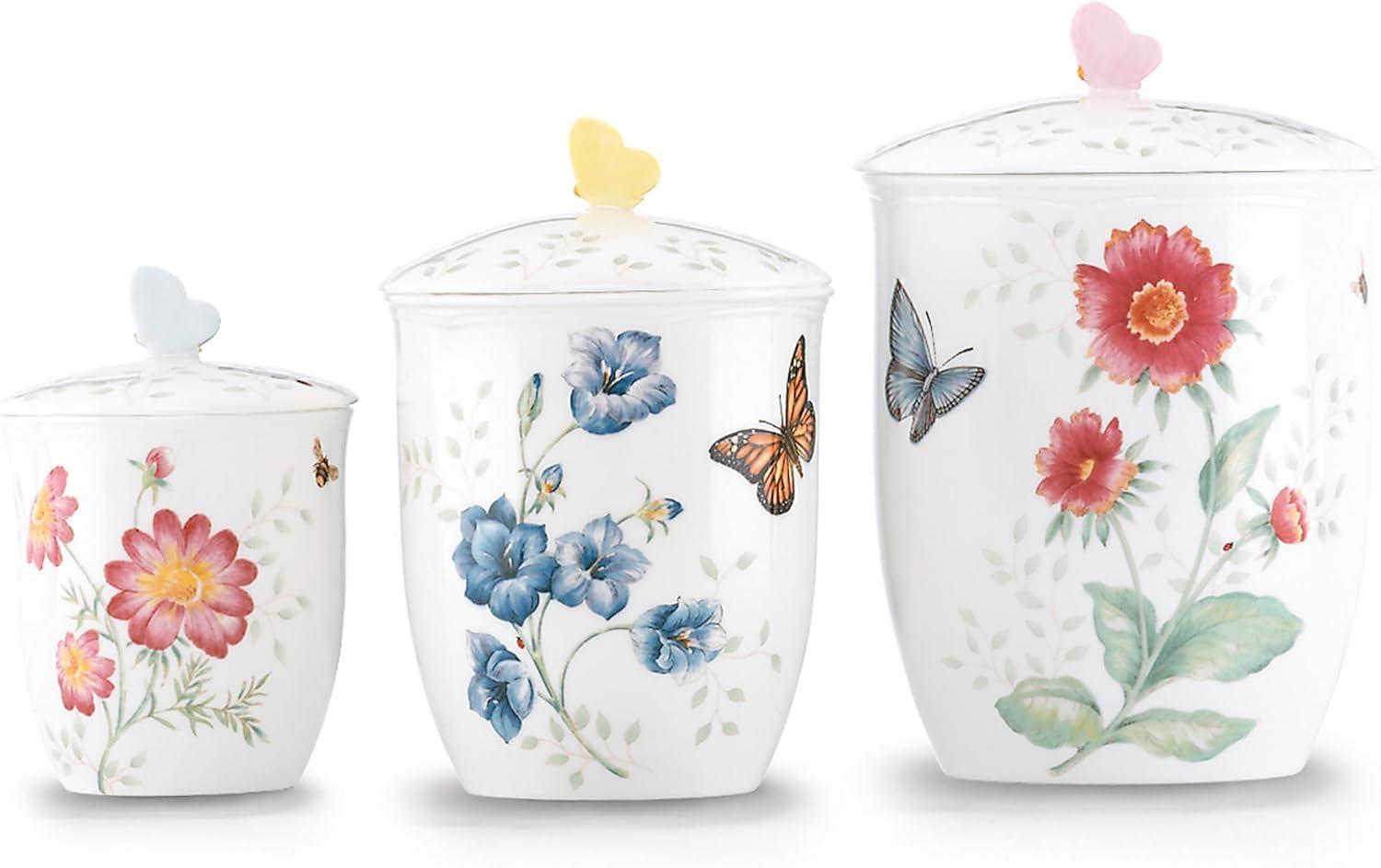 Lenox Butterfly Meadow 3-Piece Canister Set