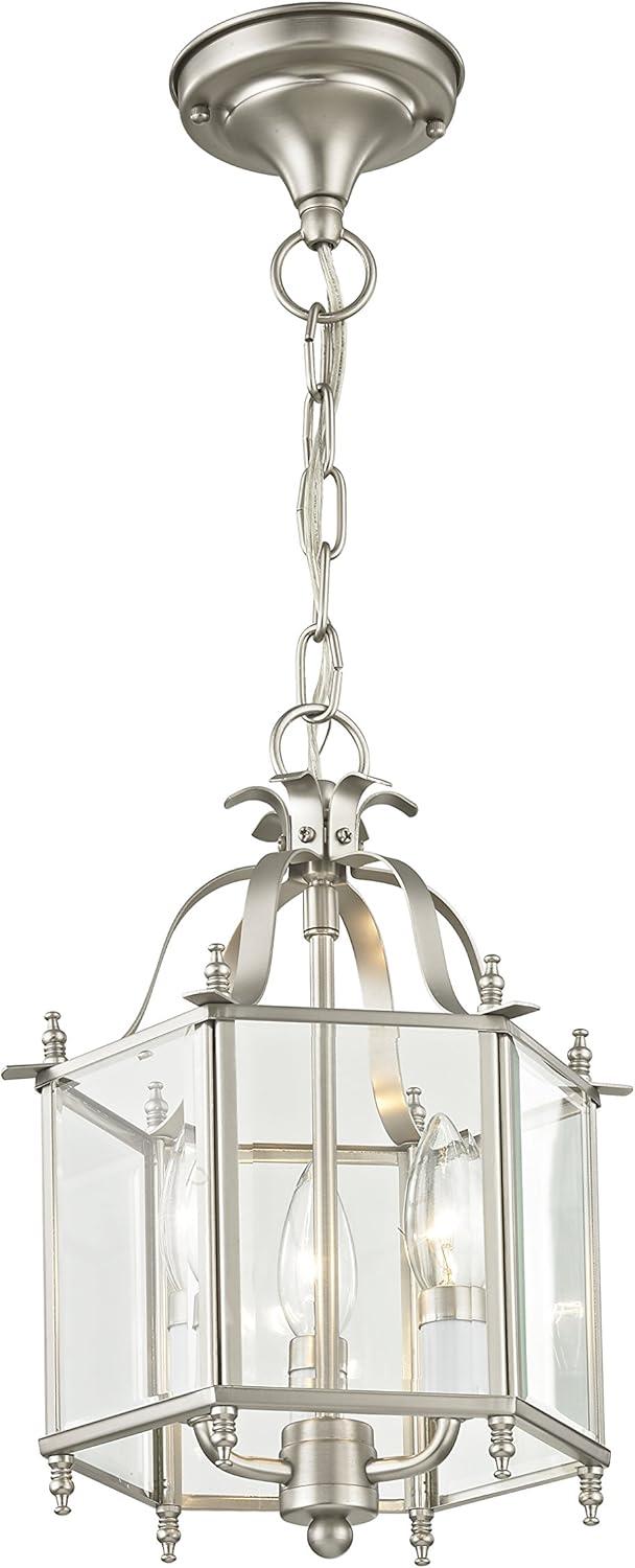 Livex Lighting Livingston 3 - Light Chandelier in  Brushed Nickel