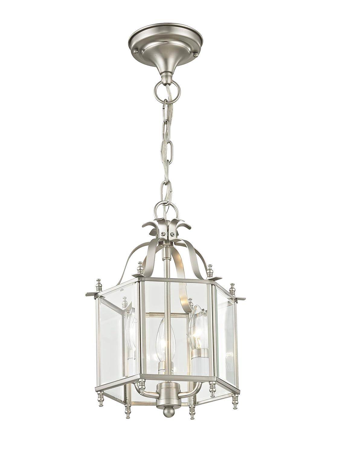 Livex Lighting Livingston 3 - Light Chandelier in  Brushed Nickel