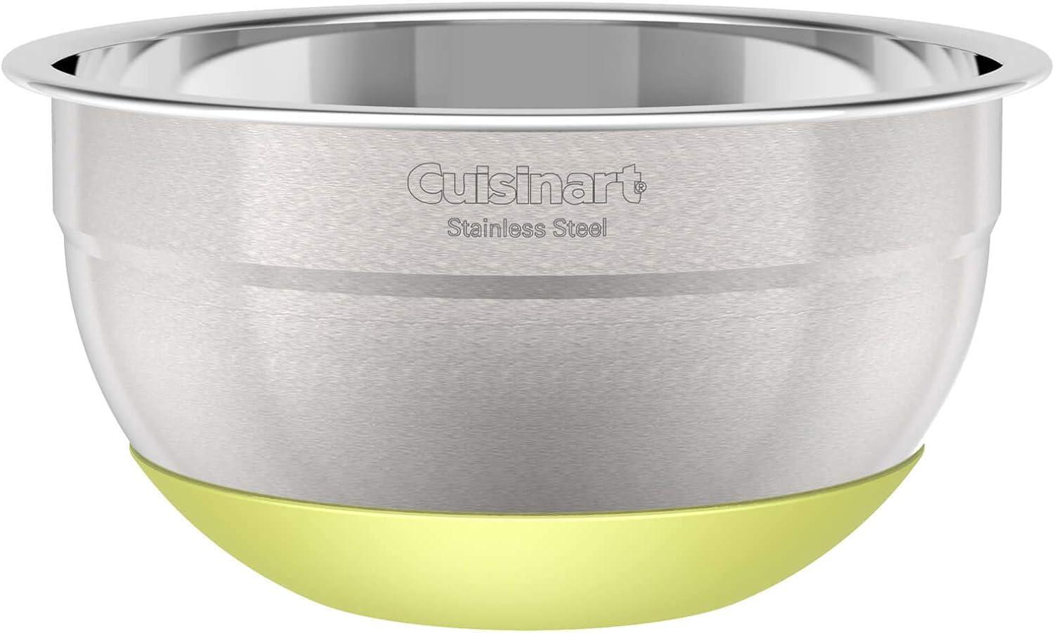 Cuisinart Stainless Steel Mixing Bowl Set, 3 Pieces