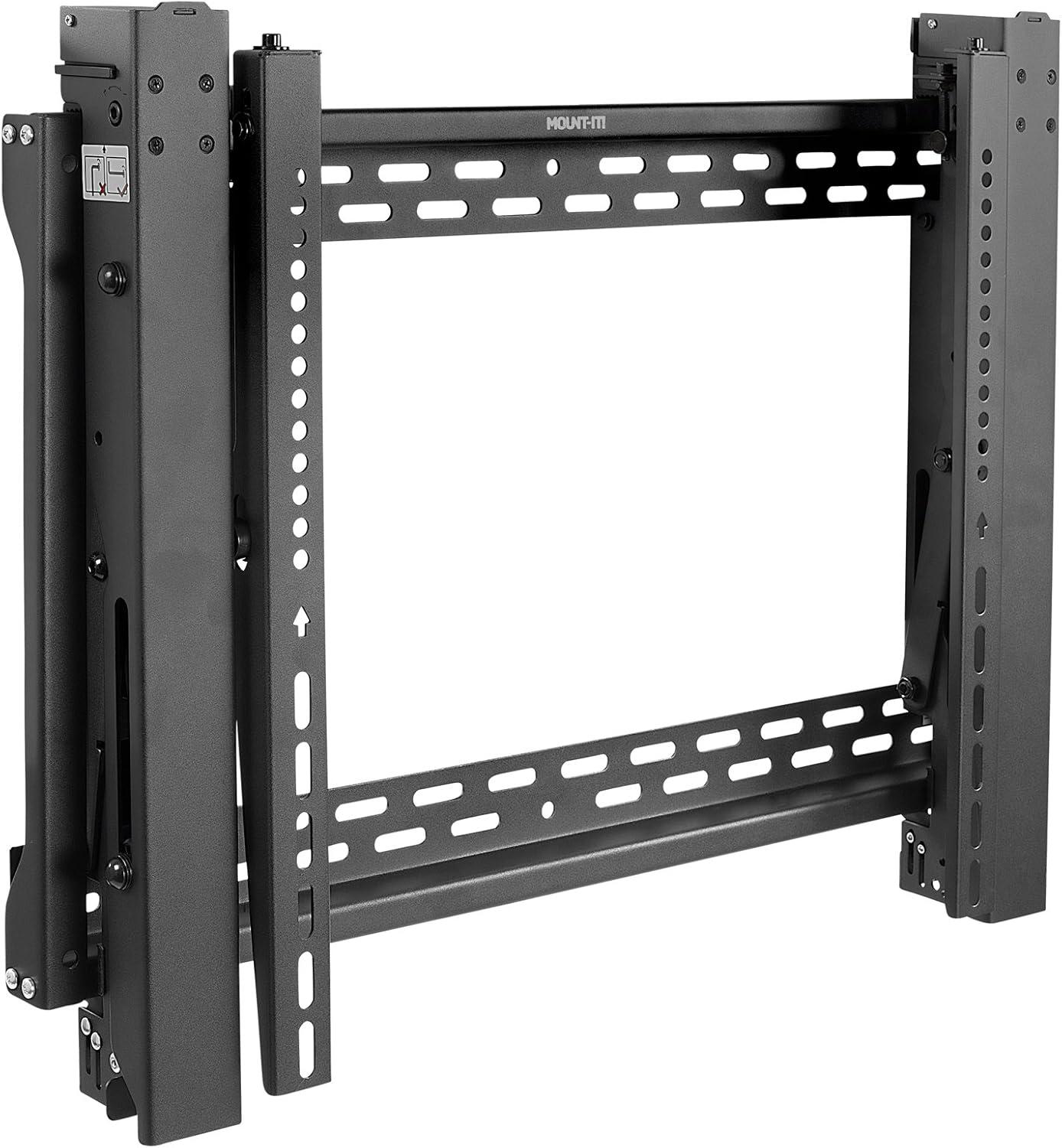 Mount-It! Pop Out Video Wall Mount | Digital Signage TV Menu Board Mount For 32 to 70" TVs & Up to VESA 600x400 | Commercial Grade 154 Lbs. Capacity