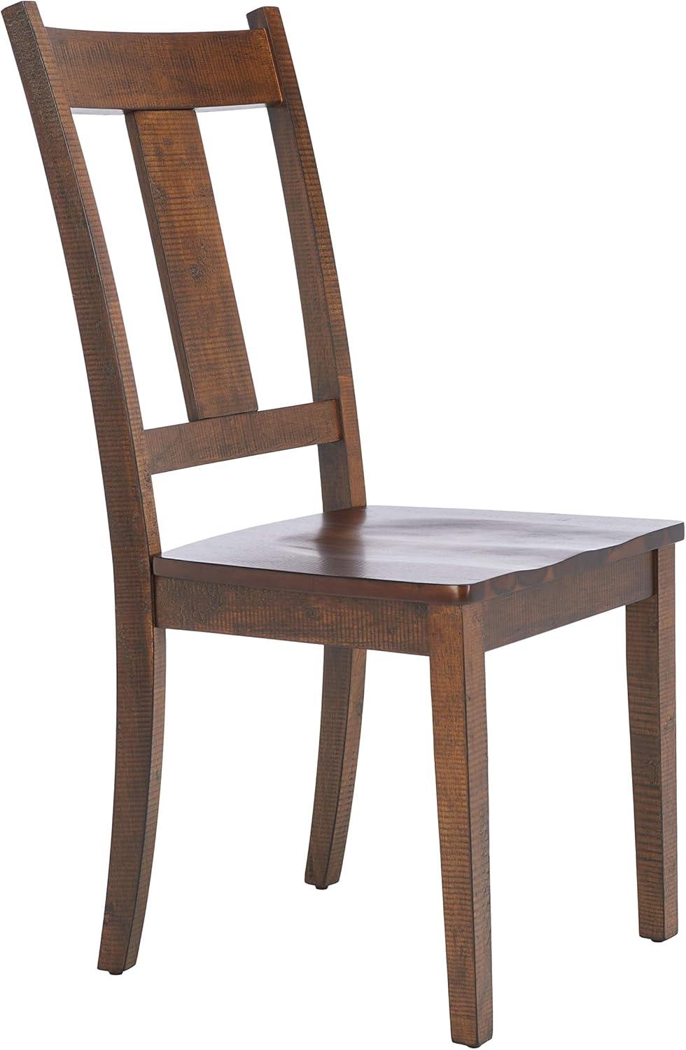 Sergio Dining Chair (Set of 2) - Rustic Caf� - Safavieh