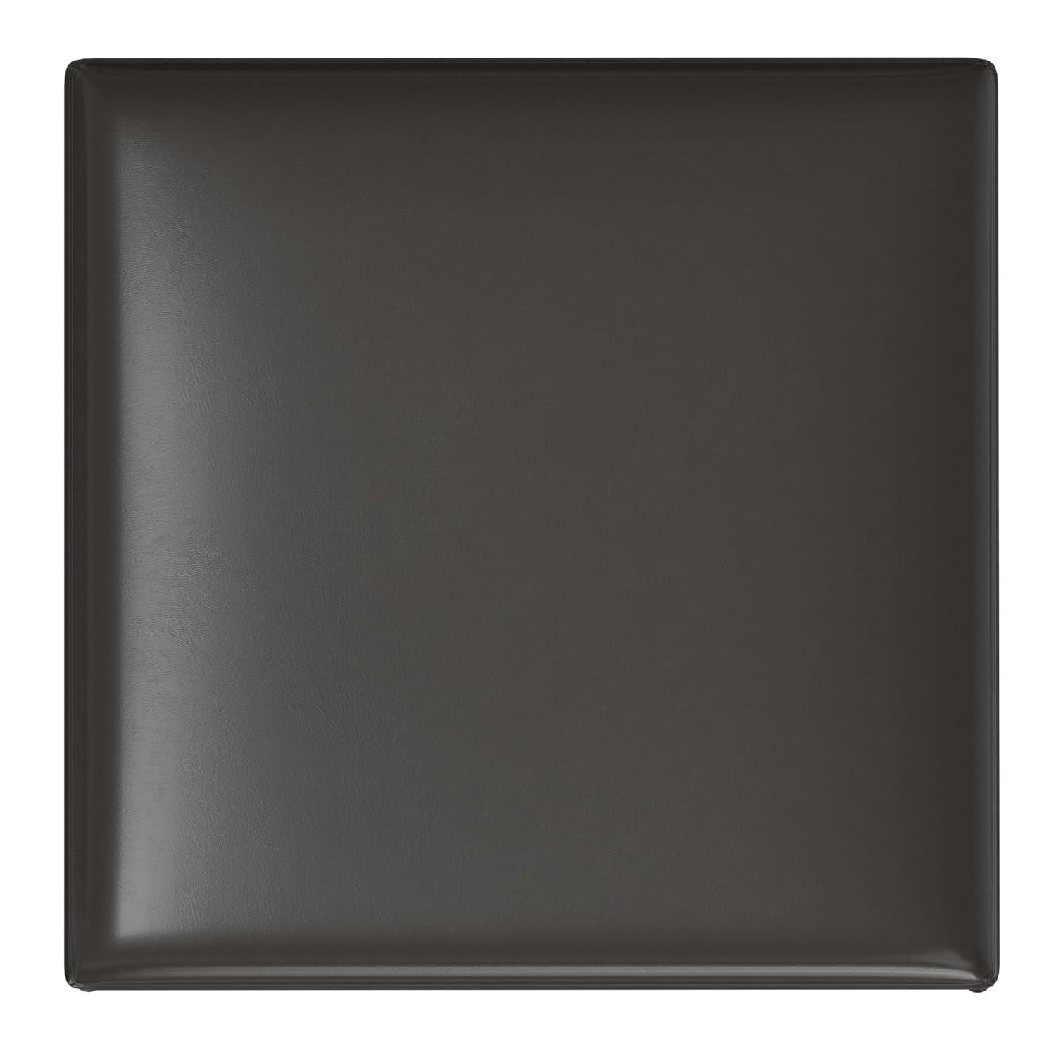 Owen Faux Leather Ottoman