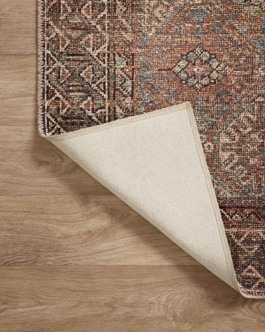 Amber Lewis x Loloi Amber Lewis x Loloi Billie Aqua / Rust Area Rug